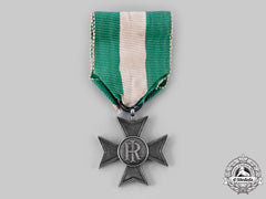 Italy, Kingdom. A Long Service Cross, Silver Grade For Twenty-Five Years Service Seniority, C.1900