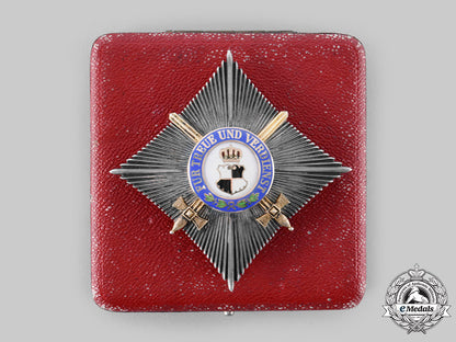 hohenzollern,_state._a_house_order_of_hohenzollern,_military_division,_ii_class_star,_c.1918_ci19_3012_1