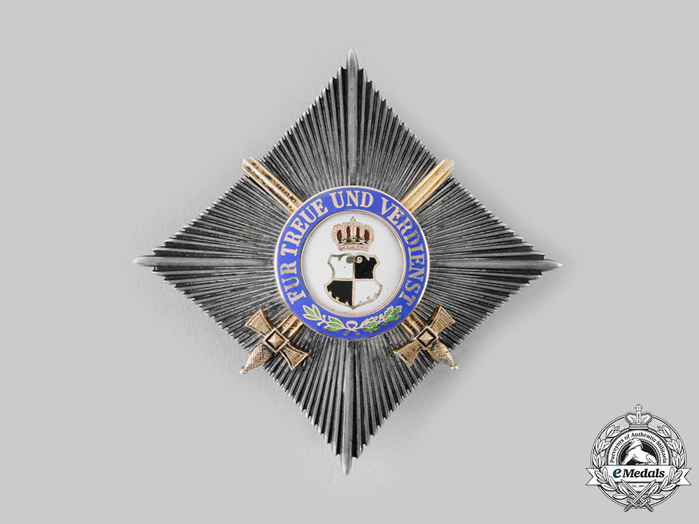 hohenzollern,_state._a_house_order_of_hohenzollern,_military_division,_ii_class_star,_c.1918_ci19_3013_1