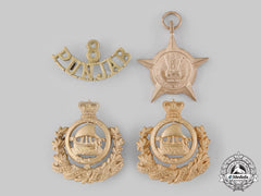 India, Republic. A Lot Of Four Army Items