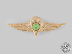 Saudi Arabia, Kingdom. A Parachutist Badge