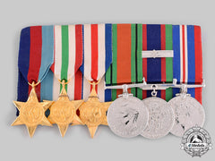 Canada. A Second War Veteran's Group Of Six