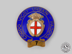 Italy, Republic. A Padovano 7 Division Police Badge