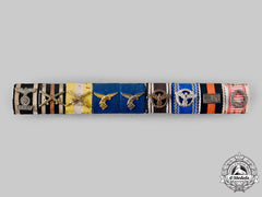 Germany, Luftwaffe. An Extensive Luftwaffe & Nsdap Long Service Ribbon Bar