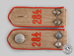 Germany, Hj. A Set Of Scharführer Bann 284 Shoulder Straps