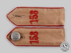 Germany, Hj. A Set Of Bann 158 Shoulder Straps