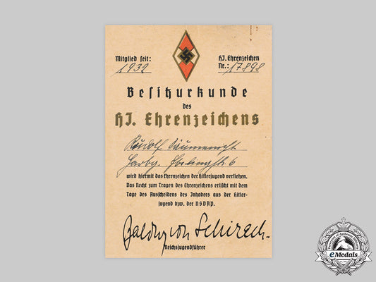 germany,_hj._an_award_document_for_a_hj_honour_badge_to_rudolf_säumenicht_ci19_3320