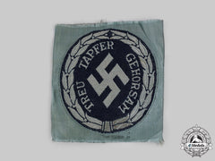 Germany, Ordnungspolizei. A Schutzmannschaft (Eastern Auxiliary Police) Em/Nco’s Sleeve Insignia