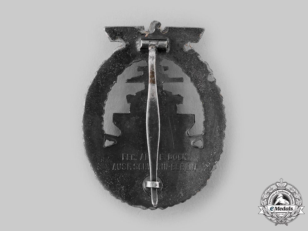 germany,_kriegsmarine._a_high_seas_fleet_badge,_by_schwerin_ci19_3344_1