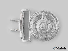 Germany, Ss. An Officer’s Belt Buckle, By Overhoff & Cie