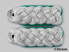 Germany, Schutzpolizei. A Set Of Major Shoulder Boards