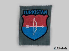 Germany, Wehrmacht. A Turkestan Legion Sleeve Shield, Second Version