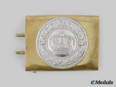 Germany, Imperial. A Prussian Em/Nco Belt Buckle, C.1914
