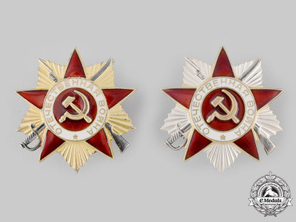 russia,_soviet_union._two_orders_of_the_patriotic_war,1985_issue_ci19_3615