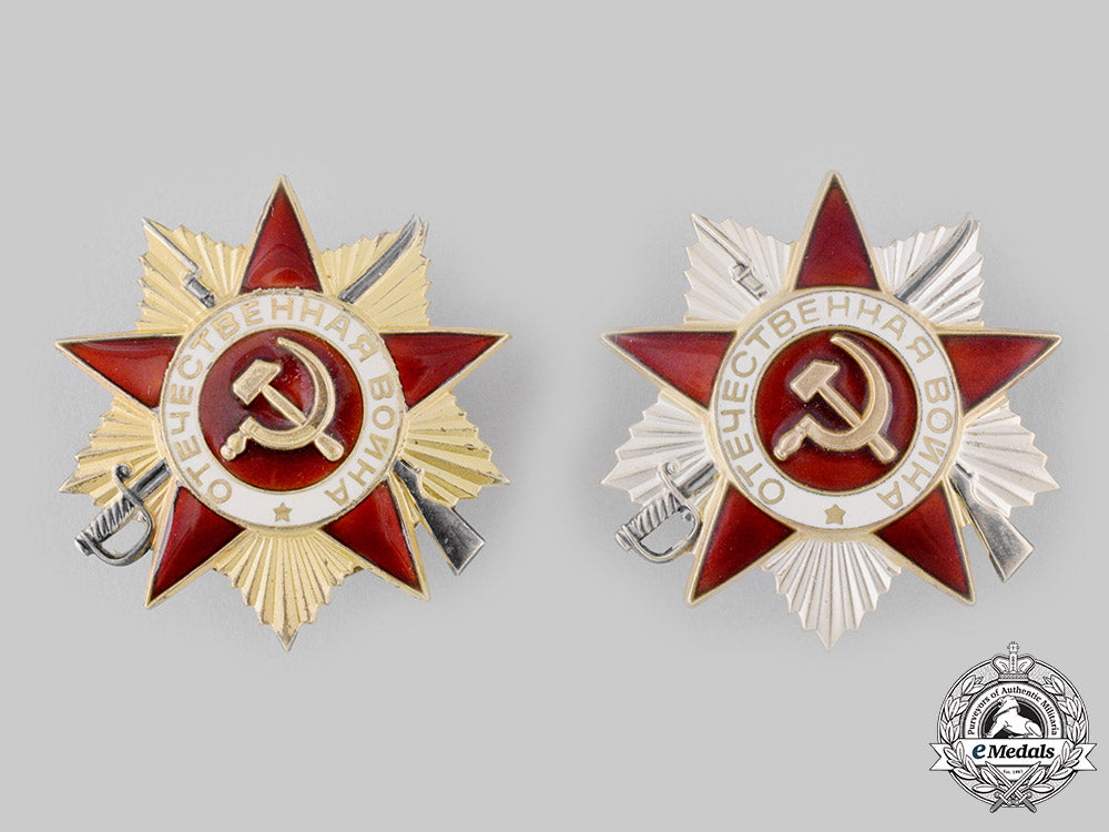 russia,_soviet_union._two_orders_of_the_patriotic_war,1985_issue_ci19_3615