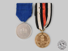 Germany, Imperial. A Pair Of Service Medals