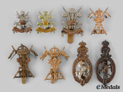 United Kingdom. A Lot Of Eight British Army Badges