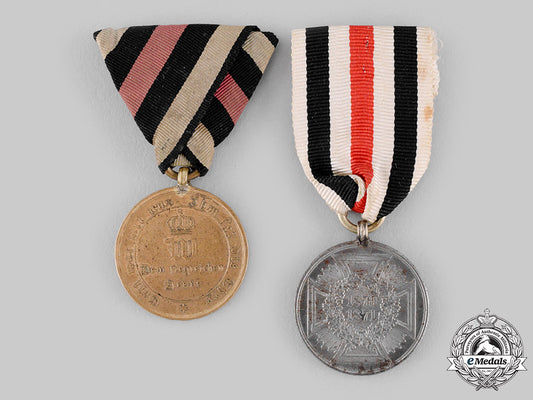 germany,_imperial._a_pair_of_commemorative_medals_for1870/1871_ci19_3737