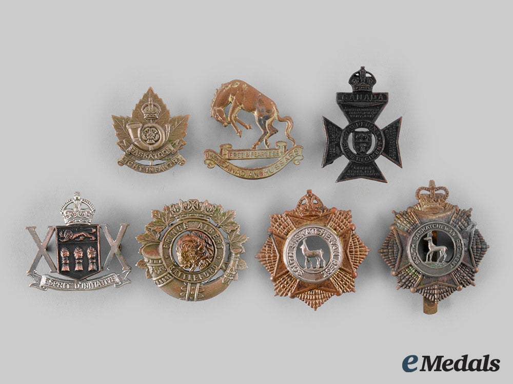 canada._a_lot_of_seven_second_war_saskatchewan_based_regimental_badges_ci19_3751_1_1_1