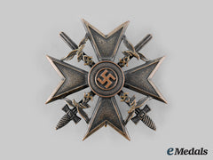 Germany, Wehrmacht. A Spanish Cross, Bronze Grade With Swords