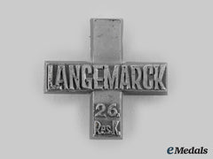 Germany, Weimar Republic. A 26Th Reserve Cavalry Regiment Langemarck Memorial Cross