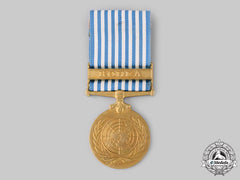United Nations; Colombia, Republic. United Nations Service Medal For Korea With Spanish Text