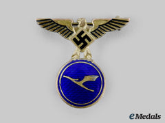 Germany, Third Reich. A Rare Lufthansa 15 Year Faithful Service Badge