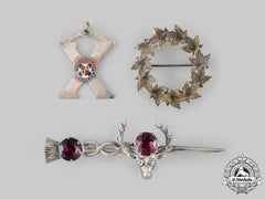 Canada. A Lot Of Scottish Inspired Badges