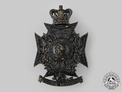 canada,_dominion._a65_th_battalion,_mount_royal_rifles_helmet_plate,_c.1890_ci19_3999