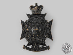 Canada, Dominion. A 65Th Battalion, Mount Royal Rifles Helmet Plate, C.1890