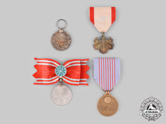 Japan, Empire. Four Medals & Awards