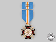 Netherlands, Nsb. A Mussert Cross With Ribbon Bar