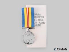 Canada, Commonwealth. A Volunteer Service Medal For Korea