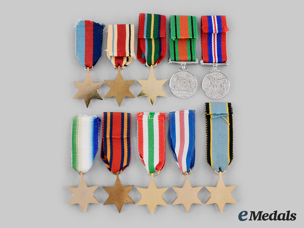 united_kingdom._ten_second_war_miniature_awards,_modern_issue_ci19_4334_2
