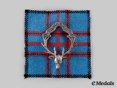 United Kingdom. A Seaforth Highlanders Glengarry Badge