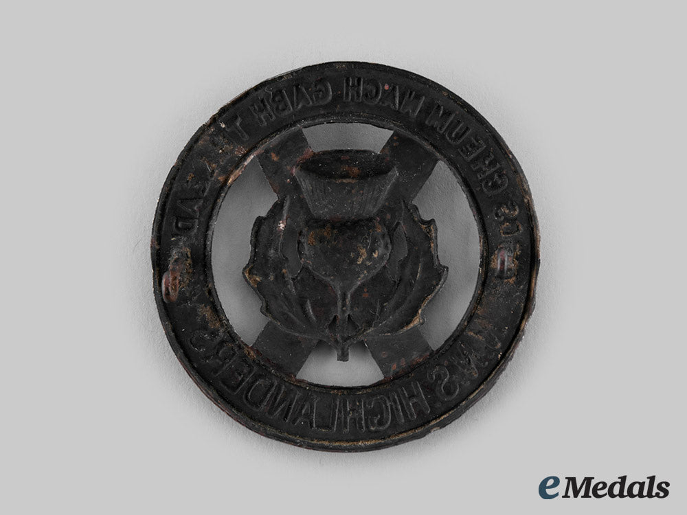 canada,_commonwealth._a_north_nova_scotia_highlanders_glengarry_badge,_c.1940_ci19_4366_1