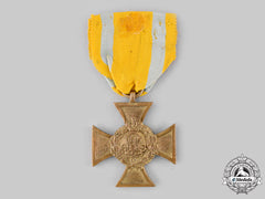 Saxony, Kingdom. A Commemorative Cross Of 1863/1864