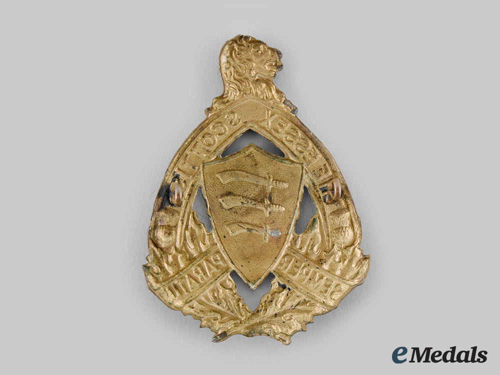 canada,_commonwealth._a_essex_scottish_regiment_glengarry_badge,_c.1940_ci19_4372_1
