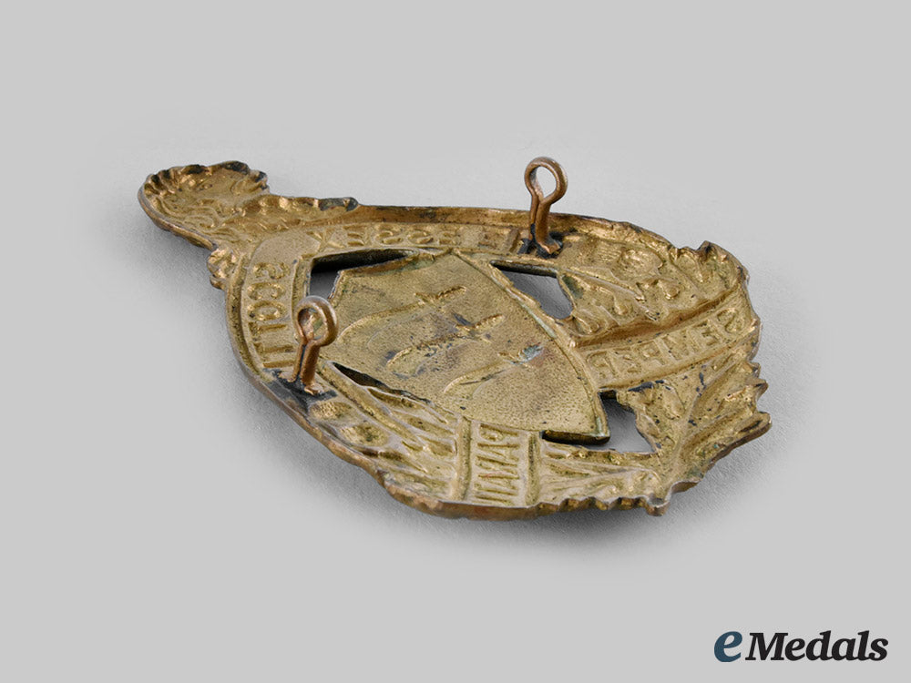 canada,_commonwealth._a_essex_scottish_regiment_glengarry_badge,_c.1940_ci19_4373_1
