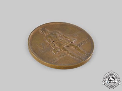 germany,_imperial._a1912_freiberg_ore_mountains_exhibition_medallion,_with_case,_by_friedrich_wilhelm_hörnlein_ci19_4425