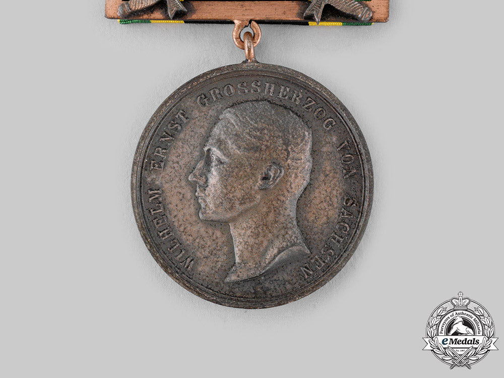 saxe-_weimar,_grand_duchy._a_general_honour_decoration,_bronze_grade,_with_clasp,_c.1916_ci19_4535