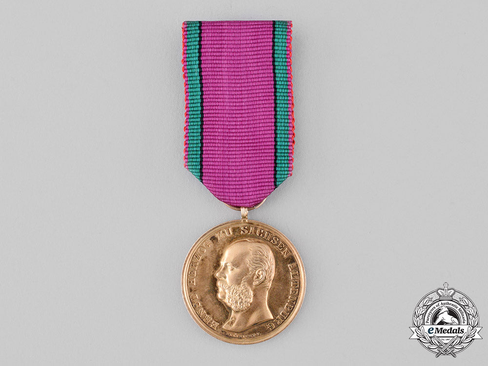 saxe-_altenburg,_duchy._a_saxe-_ernestine_house_order,_golden_merit_medal_by_friedrich_ferdinand_helfricht_ci19_4578