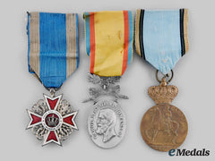 Romania, Kingdom. Three Awards & Decorations