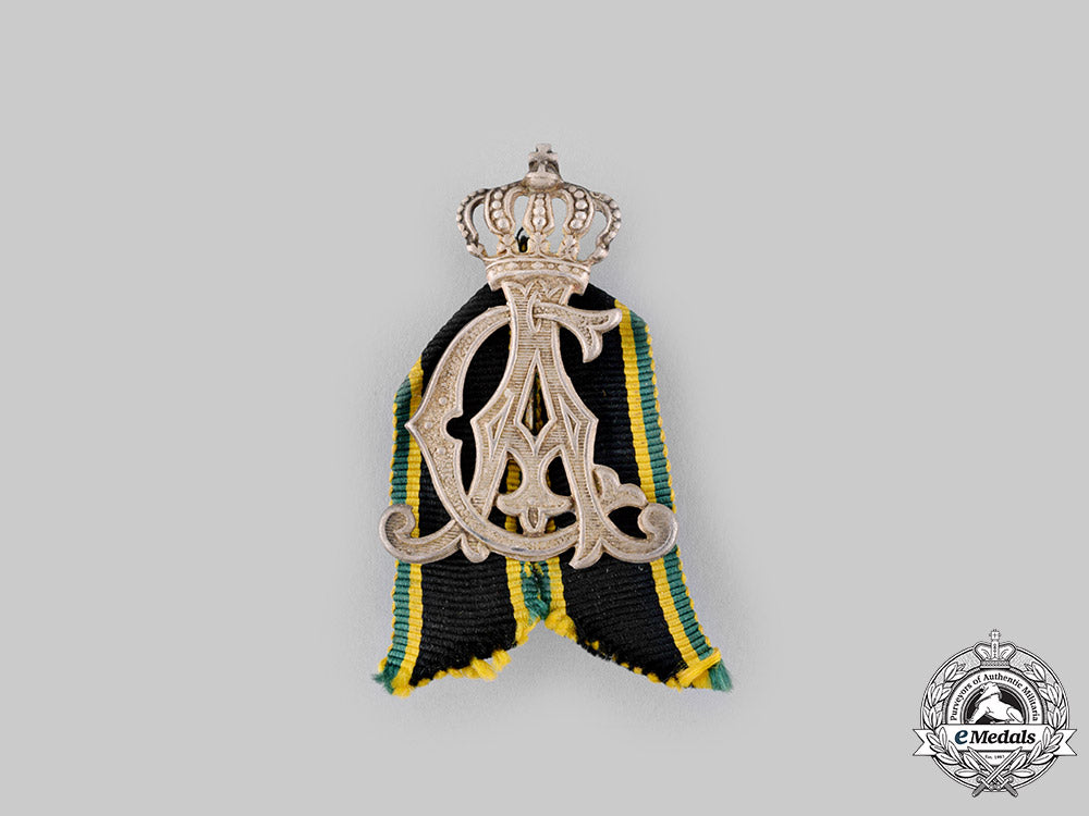 saxe-_weimar,_grand_duchy._a_grand_duke_carl_alexander_patriotic_badge_ci19_4631