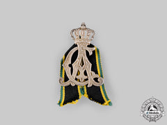 Saxe-Weimar, Grand Duchy. A Grand Duke Carl Alexander Patriotic Badge