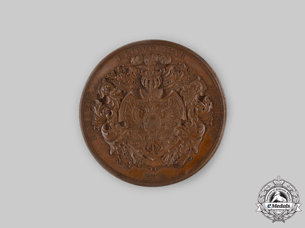 germany,_imperial._a_lübeck_bene_merenti_medallion_ci19_4663