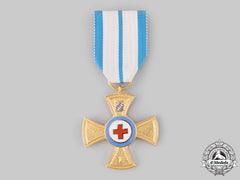 Germany, Federal Republic. A Bavarian Red Cross 50-Year Long Service Decoration