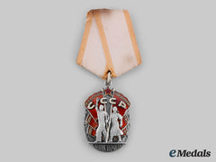 Russia, Soviet Union. An Order Of The Badge Of Honour, Type Iv