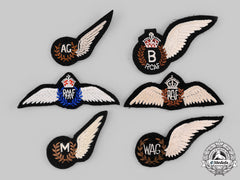 Canada, Australia, United Kingdom. Six Air Force Wings