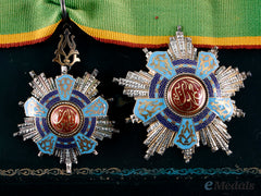 Egypt, Republic. An Order Of The Republic, Type I, Grand Officer With Case, By Z. Fuchs